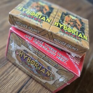 Sealed Hyborian Gates Packs And Starter Deck.